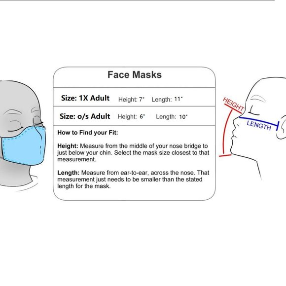 Reusable / Washable Sculpted Mask - Crushed Velvet - Picture 11 of 11